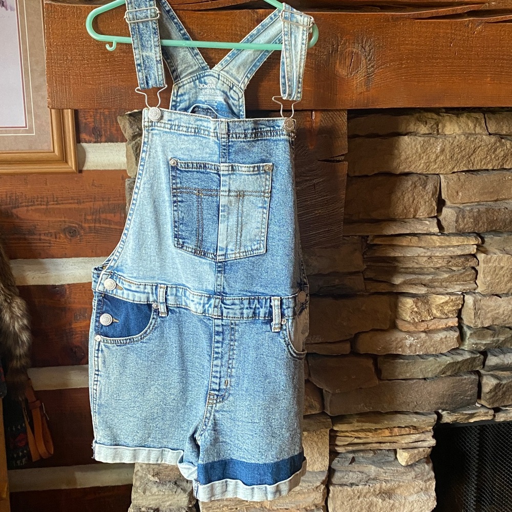 Girls Jordache Denim Overalls with Pockets